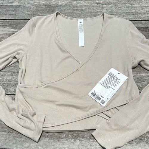 Lululemon wrap front ribbed - lululemon, wrap-front